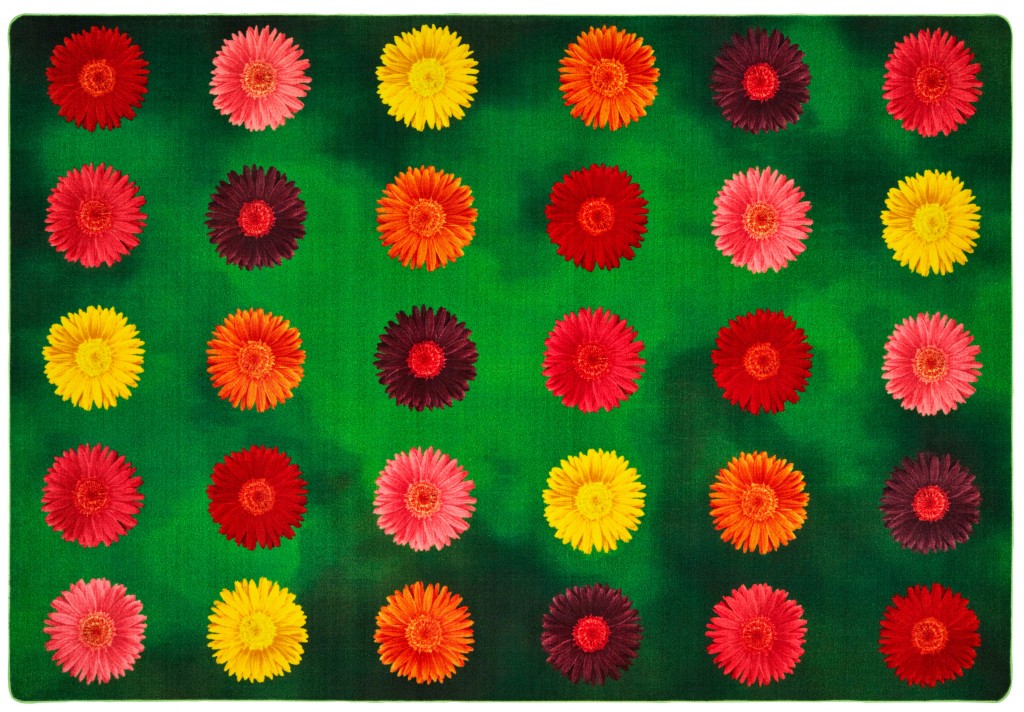 Flower Power Seating Rug